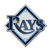 Fan Mats Tampa Bay Rays Heavy Duty Aluminum Embossed Color Emblem