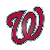 Fan Mats Washington Nationals Heavy Duty Aluminum Embossed Color Emblem