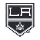 Fan Mats Los Angeles Kings Heavy Duty Aluminum Embossed Color Emblem