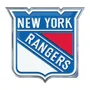 Fan Mats New York Rangers Heavy Duty Aluminum Embossed Color Emblem