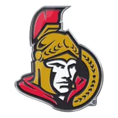 Fan Mats Ottawa Senators Heavy Duty Aluminum Embossed Color Emblem