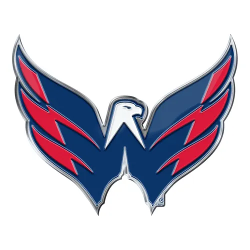 Fan Mats Washington Capitals Heavy Duty Aluminum Embossed Color Emblem