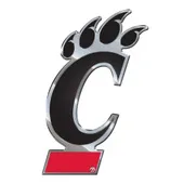 Fan Mats Cincinnati Bearcats Heavy Duty Aluminum Embossed Color Emblem