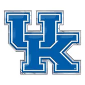 Fan Mats Kentucky Wildcats Heavy Duty Aluminum Embossed Color Emblem