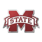 Fan Mats Mississippi State Bulldogs Heavy Duty Aluminum Embossed Color Emblem