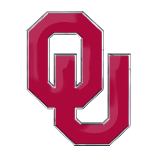 Fan Mats Oklahoma Sooners Heavy Duty Aluminum Embossed Color Emblem