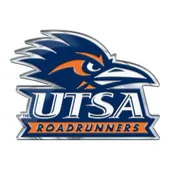 Fan Mats Utsa Roadrunners Heavy Duty Aluminum Embossed Color Emblem