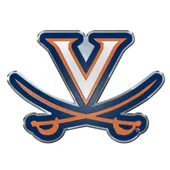 Fan Mats Virginia Cavaliers Heavy Duty Aluminum Embossed Color Emblem