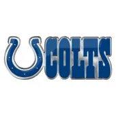 Fan Mats Indianapolis Colts Heavy Duty Aluminum Embossed Color Emblem - Alternate