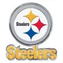 Fan Mats Pittsburgh Steelers Heavy Duty Aluminum Embossed Color Emblem - Alternate
