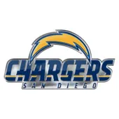 Fan Mats Los Angeles Chargers Heavy Duty Aluminum Embossed Color Emblem - Alternate