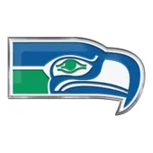 Fan Mats Seattle Seahawks Heavy Duty Aluminum Embossed Color Emblem - Alternate