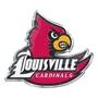Fan Mats Louisville Cardinals Heavy Duty Aluminum Embossed Color Emblem - Alternate