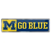 Fan Mats Michigan Wolverines Heavy Duty Aluminum Embossed Color Emblem - Alternate