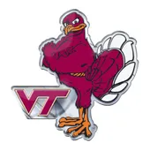 Fan Mats Virginia Tech Hokies Heavy Duty Aluminum Embossed Color Emblem - Alternate