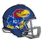 Fan Mats Kansas Jayhawks Heavy Duty Aluminium Helmet Emblem