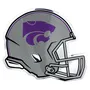 Fan Mats Kansas State Wildcats Heavy Duty Aluminium Helmet Emblem