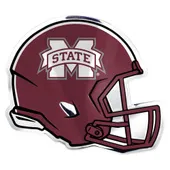 Fan Mats Mississippi State Bulldogs Heavy Duty Aluminium Helmet Emblem