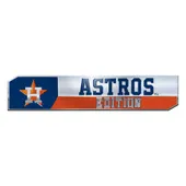 Fan Mats Houston Astros 2 Piece Heavy Duty Aluminum Embossed Truck Emblem Set