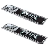 Fan Mats Philadelphia Eagles 2 Piece Heavy Duty Aluminum Embossed Truck Emblem Set