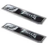 Fan Mats Philadelphia Eagles 2 Piece Heavy Duty Aluminum Embossed Truck Emblem Set