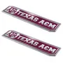 Fan Mats Texas A&M Aggies 2 Piece Heavy Duty Aluminum Embossed Truck Emblem Set