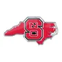 Fan Mats Nc State Wolfpack Team State Aluminum Embossed Emblem