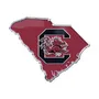 Fan Mats South Carolina Gamecocks Team State Aluminum Embossed Emblem