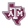 Fan Mats Texas A&M Aggies Team State Aluminum Embossed Emblem