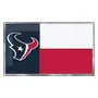 Fan Mats Houston Texans State Flag Aluminum Embossed Emblem