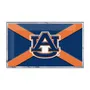 Fan Mats Auburn Tigers State Flag Aluminum Embossed Emblem