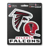 Fan Mats Atlanta Falcons 3 Piece Decal Sticker Set