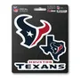Fan Mats Houston Texans 3 Piece Decal Sticker Set