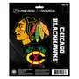 Fan Mats Chicago Blackhawks 3 Piece Decal Sticker Set