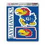 Fan Mats Kansas Jayhawks 3 Piece Decal Sticker Set
