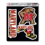 Fan Mats Maryland Terrapins 3 Piece Decal Sticker Set