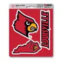 Fan Mats Louisville Cardinals 3 Piece Decal Sticker Set