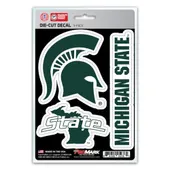 Fan Mats Michigan State Spartans 3 Piece Decal Sticker Set