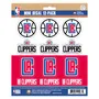 Fan Mats Los Angeles Clippers 12 Count Mini Decal Sticker Pack