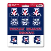 Fan Mats Arizona Wildcats 12 Count Mini Decal Sticker Pack