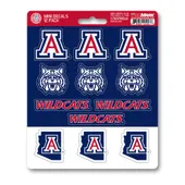 Fan Mats Arizona Wildcats 12 Count Mini Decal Sticker Pack