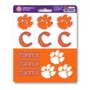 Fan Mats Clemson Tigers 12 Count Mini Decal Sticker Pack