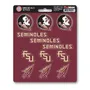 Fan Mats Florida State Seminoles 12 Count Mini Decal Sticker Pack
