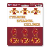 Fan Mats Iowa State Cyclones 12 Count Mini Decal Sticker Pack