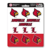 Fan Mats Louisville Cardinals 12 Count Mini Decal Sticker Pack