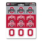 Fan Mats Ohio State Buckeyes 12 Count Mini Decal Sticker Pack