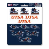 Fan Mats Utsa Roadrunners 12 Count Mini Decal Sticker Pack