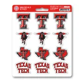 Fan Mats Texas Tech Red Raiders 12 Count Mini Decal Sticker Pack