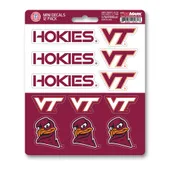 Fan Mats Virginia Tech Hokies 12 Count Mini Decal Sticker Pack