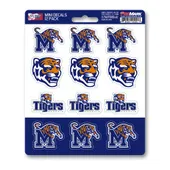 Fan Mats Memphis Tigers 12 Count Mini Decal Sticker Pack